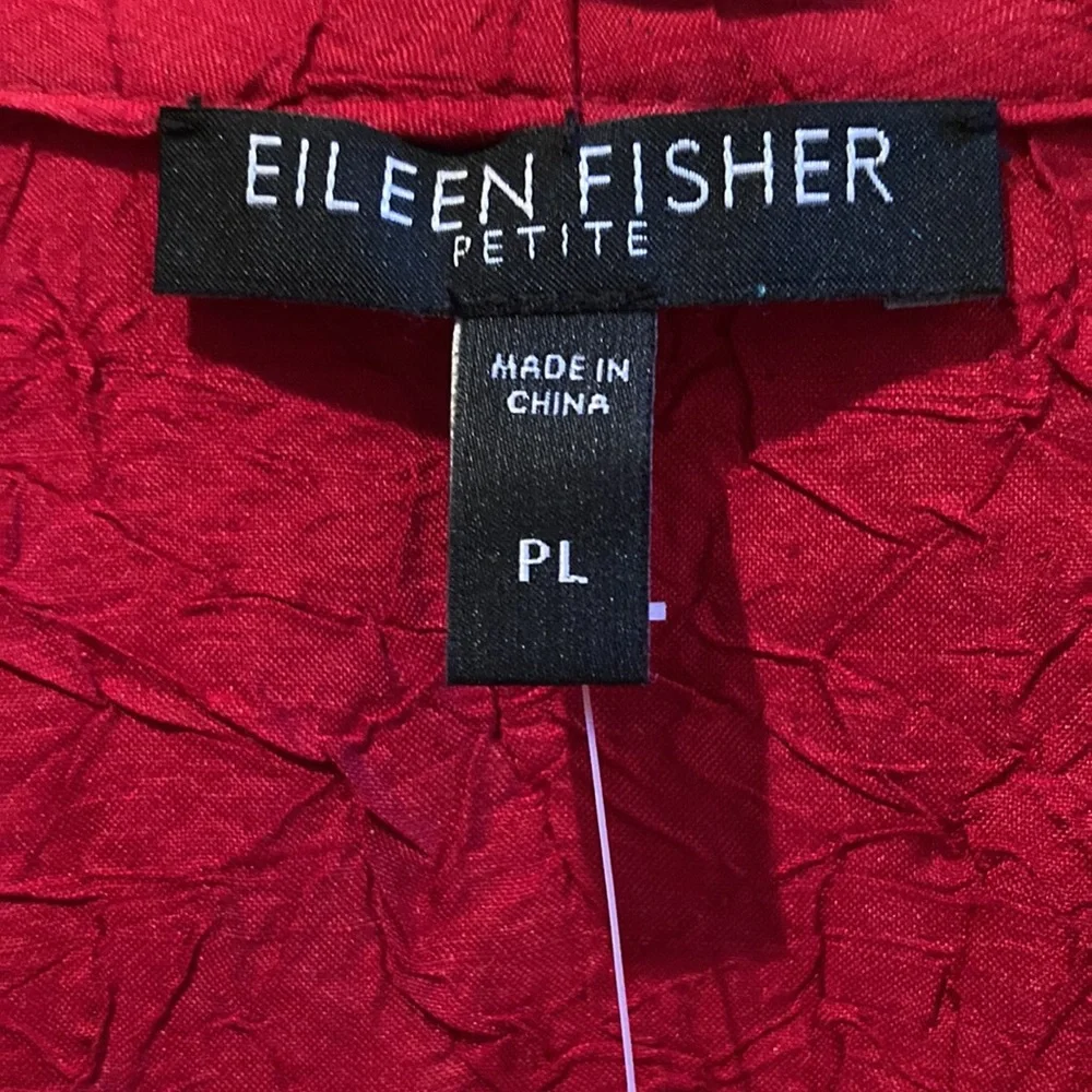 NWT Eileen Fisher silk blouse - Picture 3 of 6